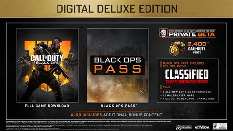 call of duty black ops 4 digital deluxe enhanced edition|Call of Duty Black Ops Pass & Black Ops 4 DLC: 8 Things to Know.